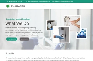 Sanistat Sanitation Website